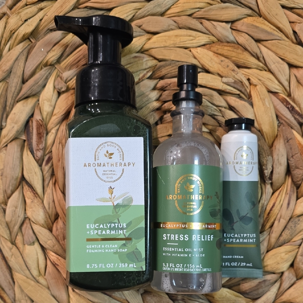 Bath & Body Works Eucalyptus Spearmint Set